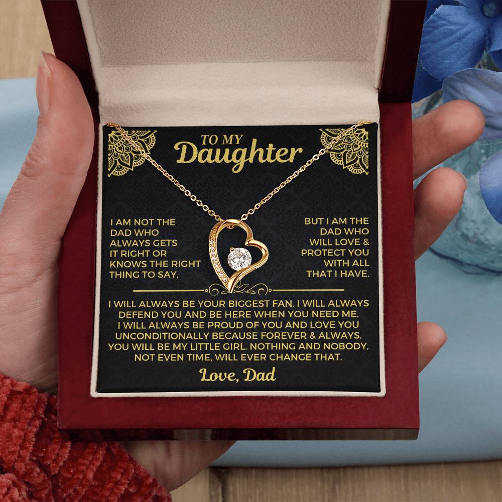 Dad to Daughter Necklace SKU3