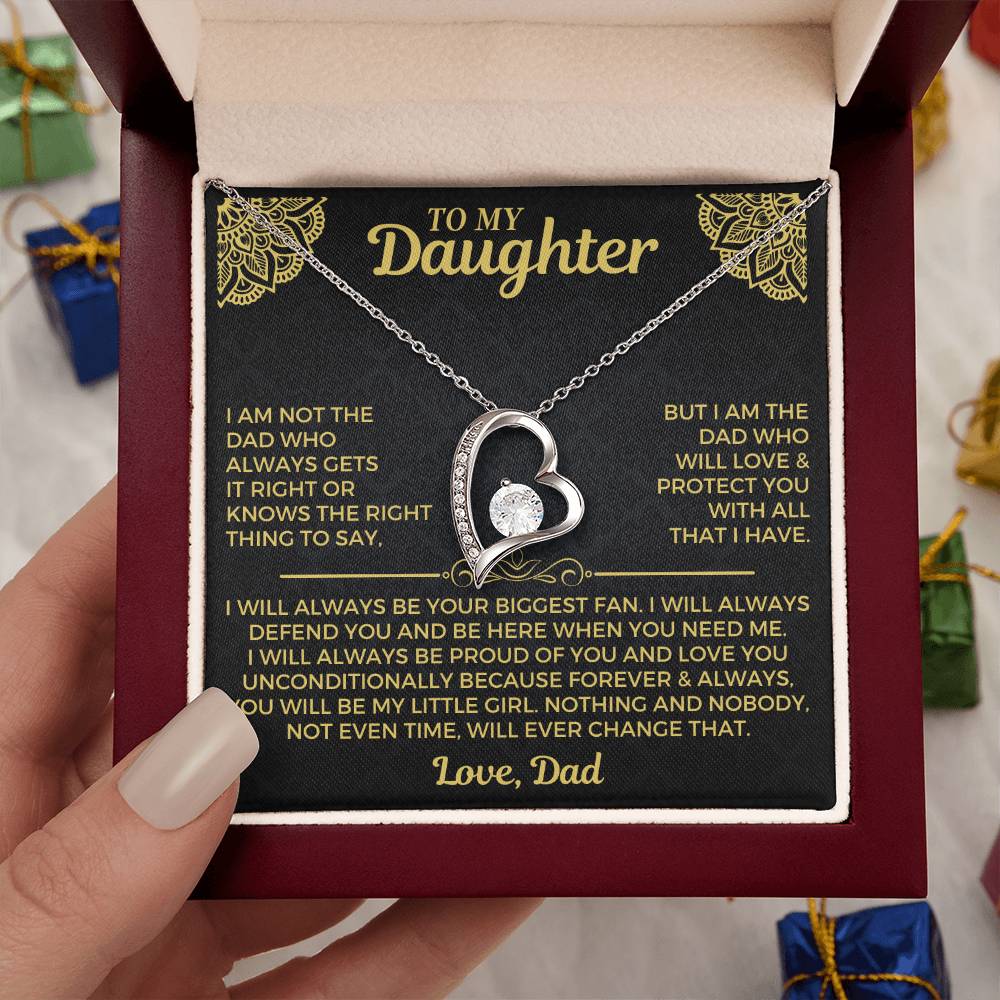 Dad to Daughter Necklace SKU3