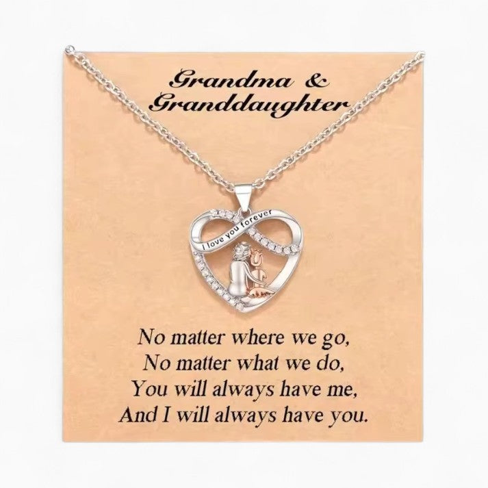 Grandma and Granddaughter Necklace