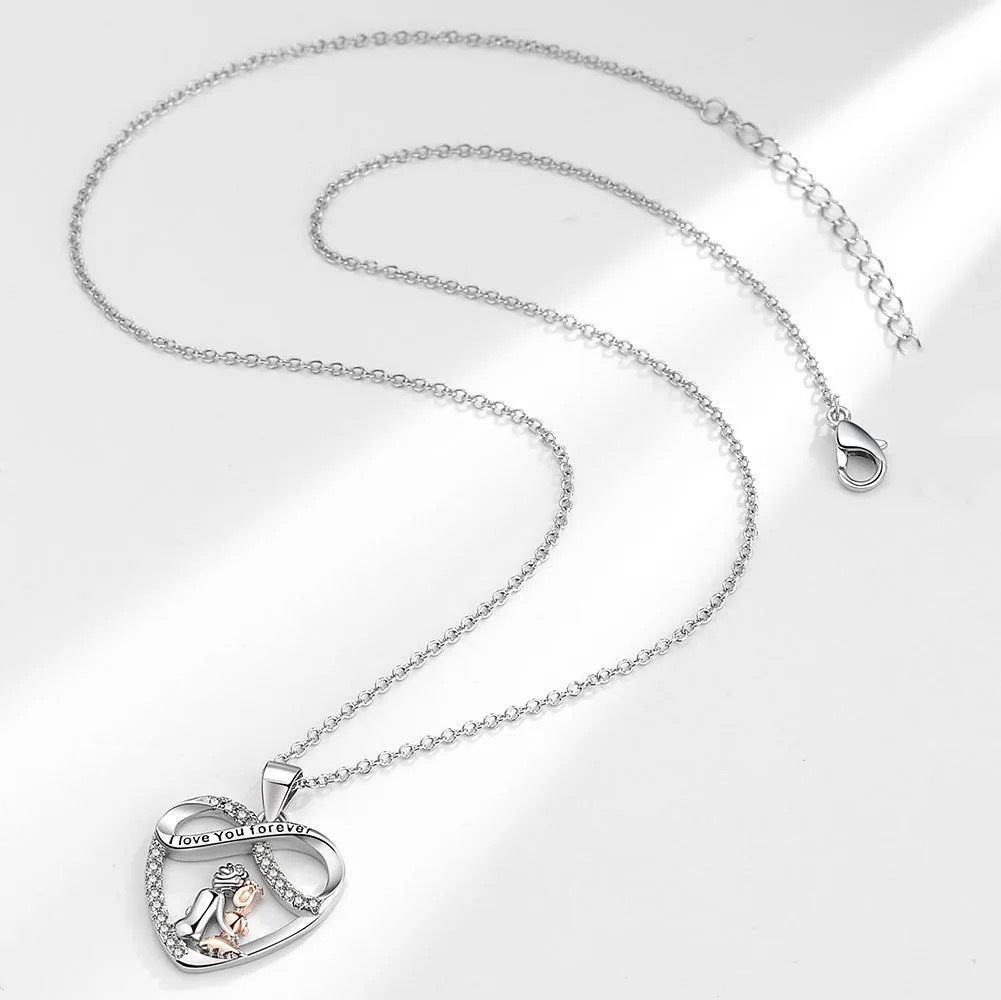 Grandma and Granddaughter Necklace