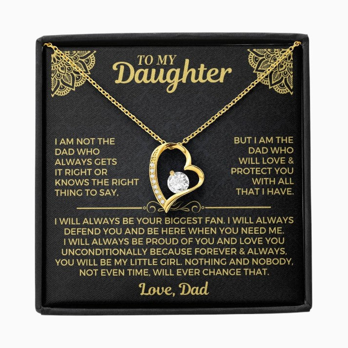 Dad to Daughter Necklace SKU3